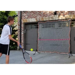 Tourna 7’ X 7’ Rally Pro Tennis Rebound Net (Adjustable Tilt) -Sports Tennis Shop reb 7 demo 2 1000 1000