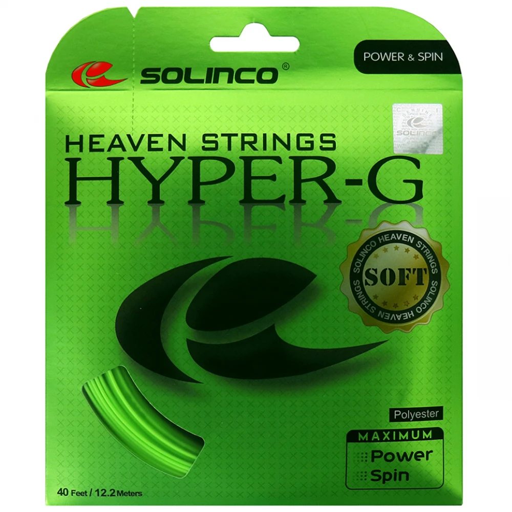 Solinco Hyper-G Soft 16L Tennis String (Set) 1 Solinco Hyper-G Soft 16L Tennis String (Set)