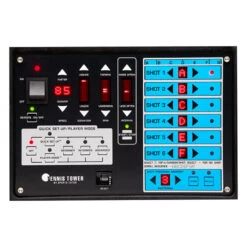 Sports Tutor Tennis Tower IO Deluxe Ball Machine W/ Remote Option -Sports Tennis Shop tower io deluxe control panel 1000 1000