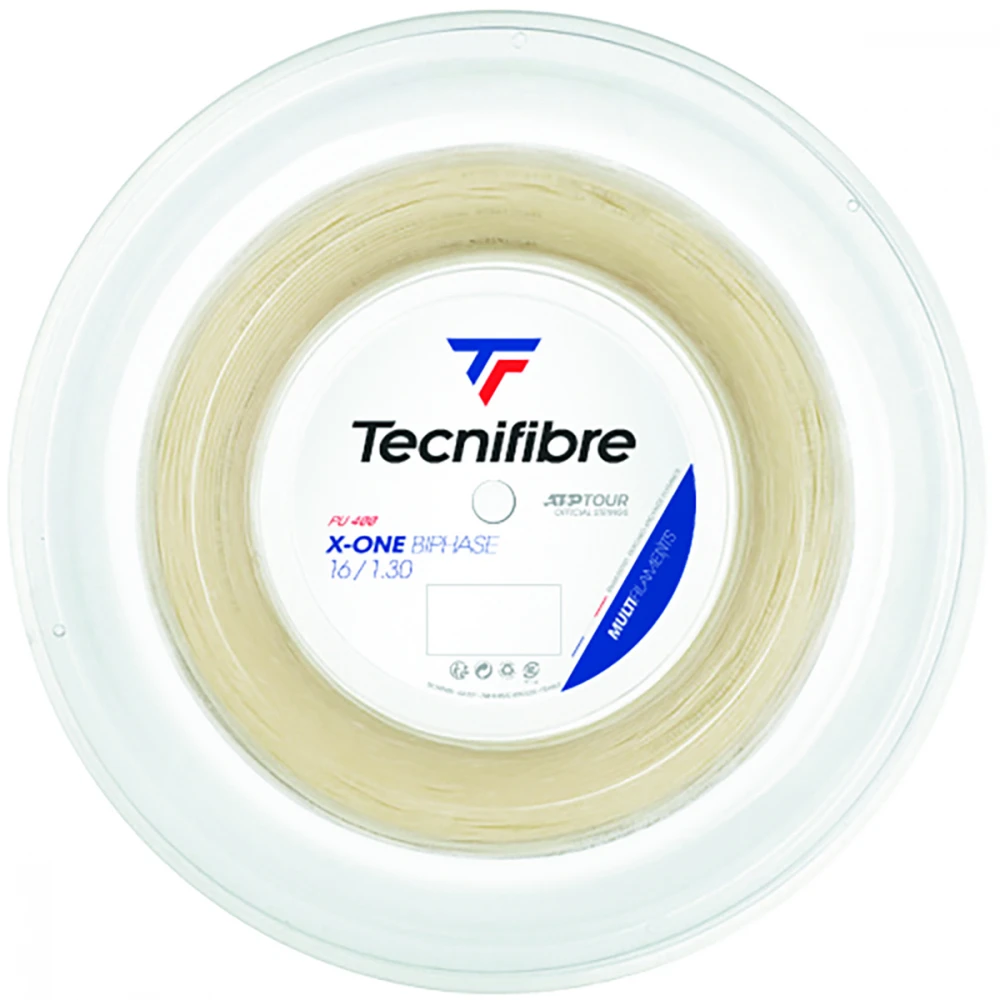 Tecnifibre X-One Biphase String 16g (Reel) 1 Tecnifibre X-One Biphase String 16g (Reel)