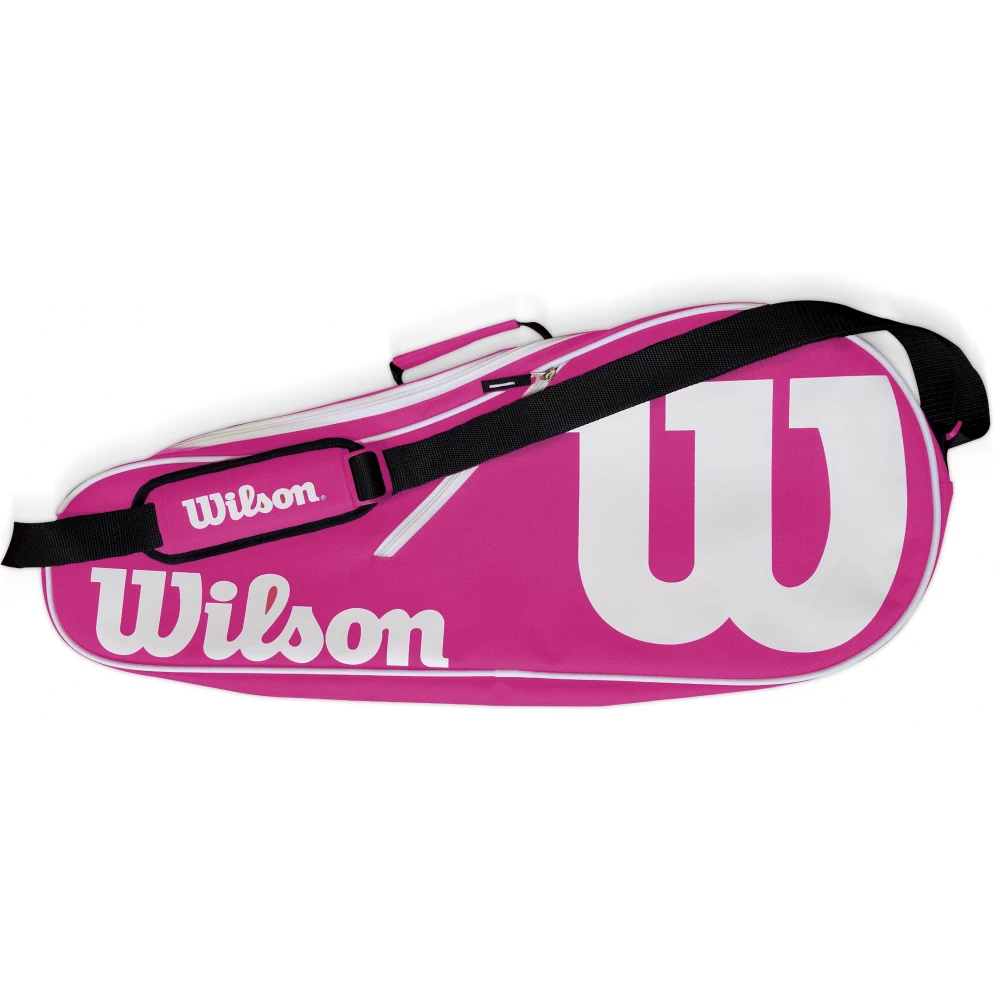 Wilson Advantage II Tennis Bag (Pink/White) 2 Wilson Advantage II Tennis Bag (Pink/White) - Image 2