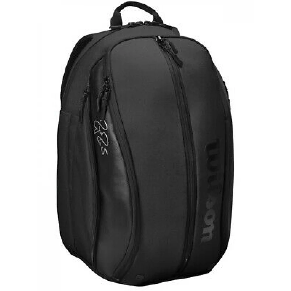 Wilson RF (Federer) DNA Tennis Backpack (Black) 1 Wilson RF (Federer) DNA Tennis Backpack (Black)